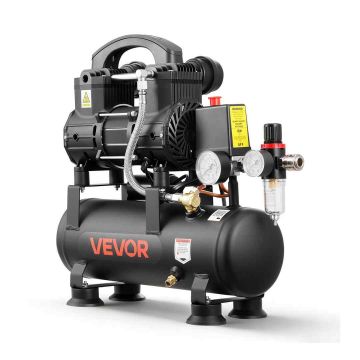 Воздушный компрессор VEVOR MZB-750H-6, 6 л, 20 × 52 × 47 см