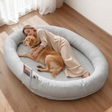 Orthopedic dog bed VEVOR KZ-07, 178 × 120 × 24 cm
