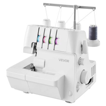 Overlock sewing machine VEVOR 336, 2–4 threads, 320 × 280 × 320 mm