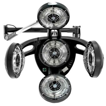 Hanging infrared zone Gabbiano GD-505W, 5 heating heads