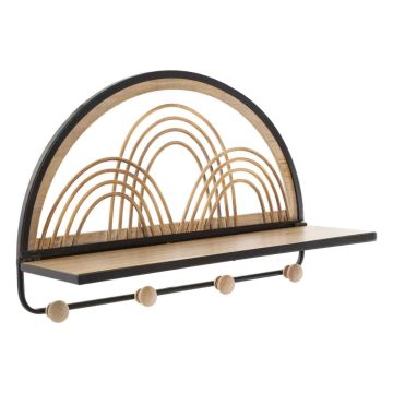 Pakabinama lentyna Oporto, 4 kabliukai, 46 × 30 × 15,5 cm