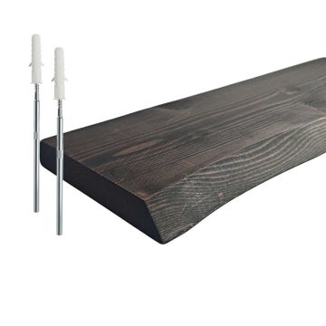 Pakabinama lentyna Relaxdays 10052637_8218, juoda, 70 × 3 × 22 cm