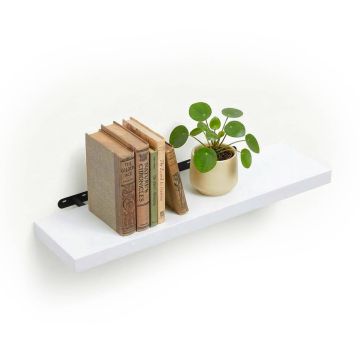 Pakabinama sieninė lentyna Relaxdays 10052683_8407, 80 × 4 × 23 cm