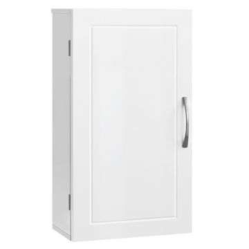 VASAGLE wall-mounted bathroom cabinet, 30 × 60 × 18 cm