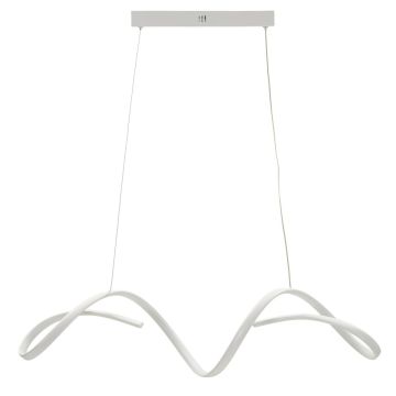 Pakabinamas LED šviestuvas UTER, Balta, 80 × 120 × 20 cm