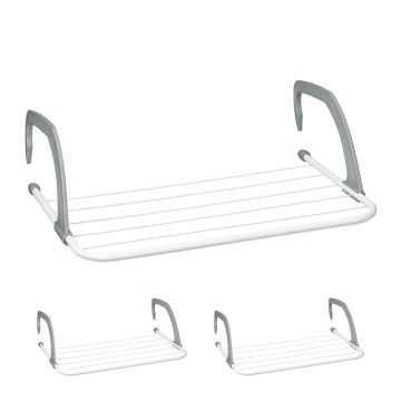 Pakabinamos skalbinių džiovyklės Relaxdays 10049676.0, 3 vnt, 51 × 16 cm