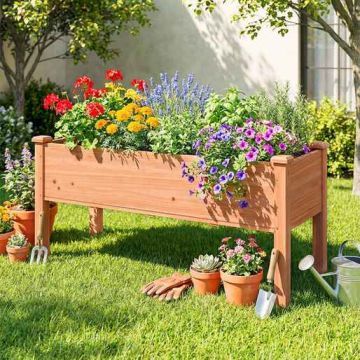 Raised bed, 120 × 43.5 × 51 cm