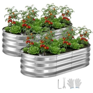 Высокие грядки VEVOR YJ-ZZC006, 2 шт, 120 × 60 × 30 см
