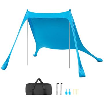 Beach gazebo VEVOR TM002, 230 × 230 × 200 cm