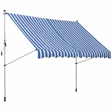 Pastatoma markizė Outsunny 300x150x280cm., įvairių spalvų