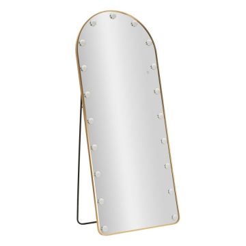 Pastatomas LED veidrodis Hollywood, 70 × 170 × 6 cm