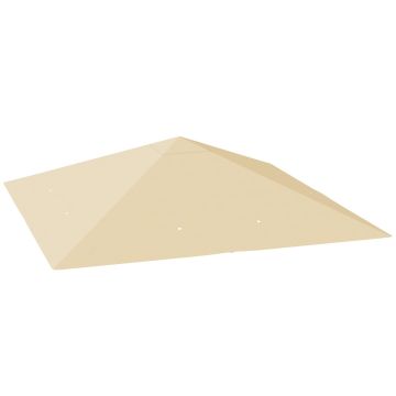 Сменный тент для беседки, Бежевый, 298 × 298 см