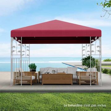 Pergola canopy cover, 300 × 300 cm