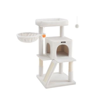 Когтеточка для кошек 61,5x85,2x96 см, белая/бежевая