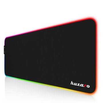 Коврик для мыши Huzaro 1.0 XL RGB черный