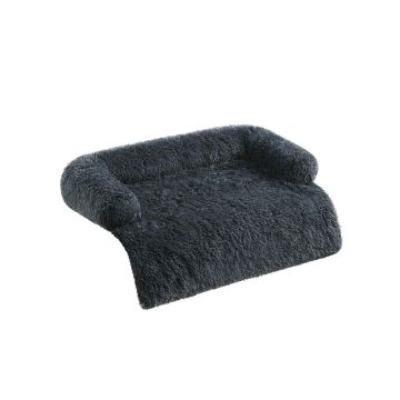 Лежанка для собаки 122x95x18см., темно-серая