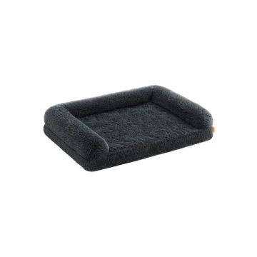 Лежанка для собаки 122x85x24см., темно-серая