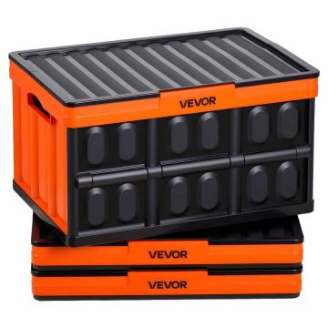 Plastic storage boxes VEVOR, 3 pcs., 45 l, 525 × 360 × 300 mm