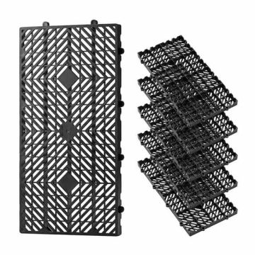 Plastic trays VEVOR wsfcb6030, 6 pcs, 60 × 30 × 3 cm