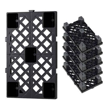 Plastic trays VEVOR WSWG5050, 6 pcs, 50 × 30.5 × 10 cm
