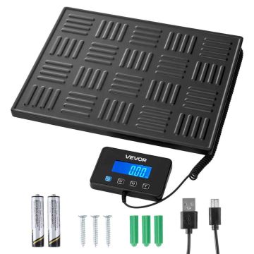 Platform scales VEVOR P5H, 20 g/100 g accuracy, 34 × 3 × 28 cm