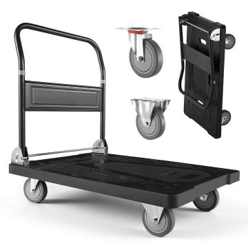 Платформенная тележка VEVOR PH3001PS, складная, 895 × 595 × 850 мм