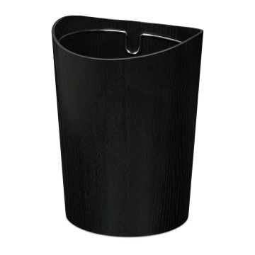 Popieriaus šiukšliadėžė Relaxdays, 9 l, Juoda, Ø 23 × 30 cm
