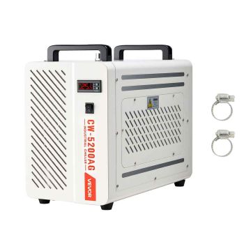 Industrial water cooler VEVOR CW-5200AG, 7 l capacity, 38 × 53 × 65 cm