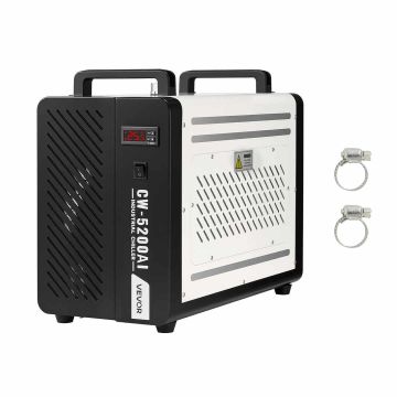 Industrial water cooler VEVOR CW-5200AI, 7 l capacity, 38.5 × 53 × 65 cm