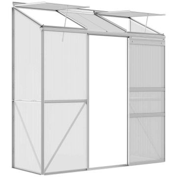 Front greenhouse, Sliding doors, 192 × 68 × 196 cm