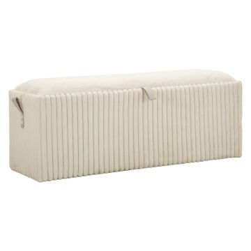 Prieškambario suoliukas Goteborg, Su daiktadėže, 113 × 44 × 41 cm