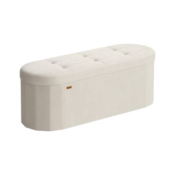 Банкетка для прихожей SONGMICS LSF297LH01, ящик 110 л, 38 × 110 × 38 см