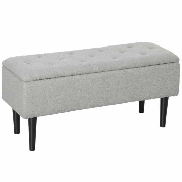 Hallway bench, with storage compartment, 95 × 45 × 38 cm