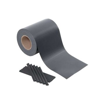 PVC privatumo suteikiančios pertvaros GPJ50GY, pilkos spalvos
