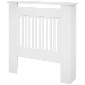 Radiatoriaus uždangalas Homcom 78x19x81cm., baltos spalvos