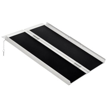 Rampa Homcom 91x72x5cm., sidabrinės/juodos spalvos