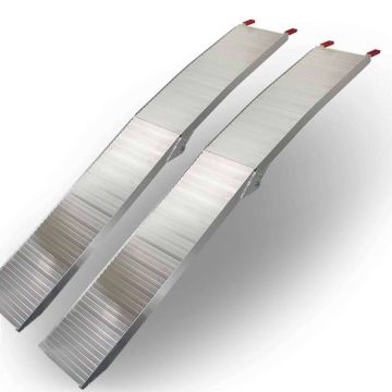 Rampa 2x680 kg., sidabrinės spalvos