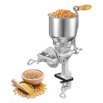 Manual grain mill VEVOR BST-500G1, High hopper, 18.5 × 20 × 35 cm