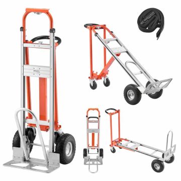 Hand trolley VEVOR 2243, 4 in 1, 150 × 91 × 50 cm