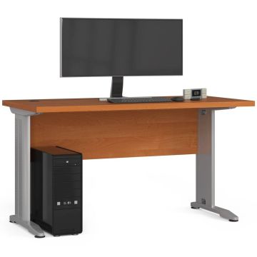 Письменный стол BM-135 AkordV2, коричневый, 135 × 76 × 60 см