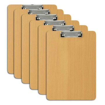 Registravimo lentelės Relaxdays 10049663.0, 6 vnt, 22,5 × 31,5 × 0,5 cm
