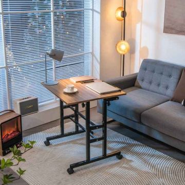 Height-adjustable desk, 2 platforms, 71 × 30 × 72–125 cm / 71 × 30 × 72–118 cm