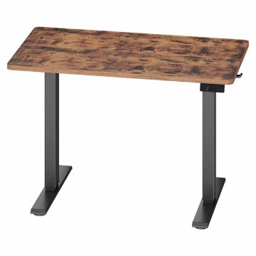 Reguliuojamo aukščio stalas VASAGLE, Elektrinis, 80 × 50 × 72–120 cm