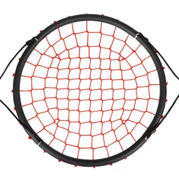 Reguliuojamos sūpynės vaikams, 100 cm, oranžinės, 150 kg talpa