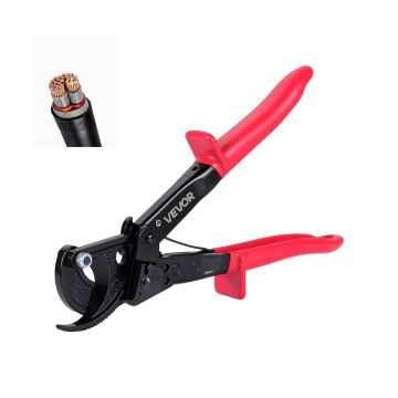 Ratchet cable cutter VEVOR WX-325, 262 × 100 × 30 mm