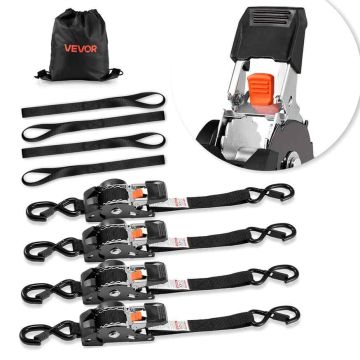 Ratchet belt set VEVOR JC2501X10G4PCS, 4 pcs.