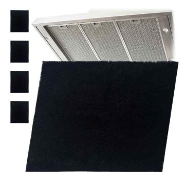Riebalų filtrai gartraukiams Relaxdays 10052878.0, 5 vnt, 57 × 47 × 0,5 cm