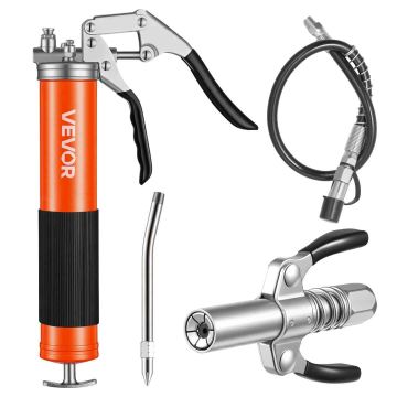 Grease gun VEVOR MM0102, 0.4 l, 365 × 140 × 62 mm