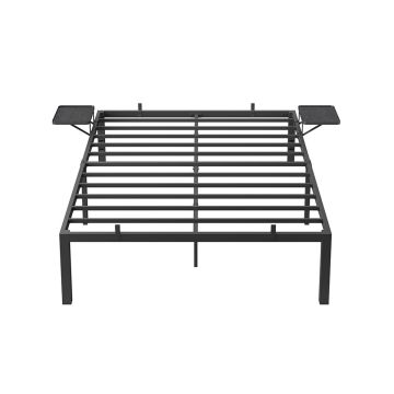 Lovos rėmas 200x140x41,3cm., juodos spalvos