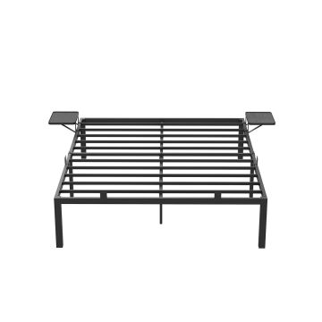 Lovos rėmas 200x160x41,3cm., juodos spalvos